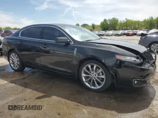 2010 Lincoln MKS EcoBoost with VIN 1LNHL9FT3AG615548, listed as a Copart auction lot 58536075 with 35,422 mi miles and Salvage title. Bid and sale history available at DreamBid. Image 4.