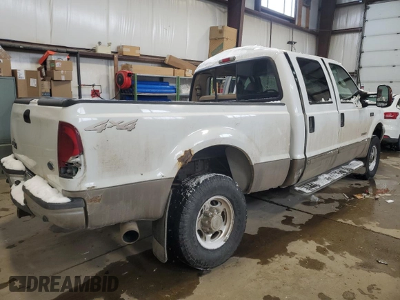 2003 Ford F-350 XL z VIN 1FTSW31P53EC80249, wystawiony jako Copart lot #88161075 z przebiegiem Nie podano mil oraz Nie do naprawy • Non repairable. Historia ofert i sprzedaży dostępna na DreamBid. Obrazek 3.