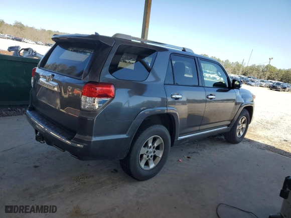 2010 Toyota 4Runner SR5 with VIN JTEZU5JR5A5001425, listed as a Copart auction lot 48851465 with 248,486 mi miles and Clean Title. Bid and sale history available at carsss.com. Image 3.