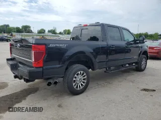 2022 Ford F-250 XL with VIN 1FT7W2BT7NED00032, listed as a Copart auction lot 58471275 with 54,041 mi miles and Salvage title. Bid and sale history available at DreamBid. Image 3.