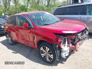 2020 Mitsubishi Outlander ES with VIN JA4AR3AUXLU018509, listed as a IAAI auction lot 42094236 with 90,415 mi miles and . Bid and sale history available at DreamBid. Image 1.