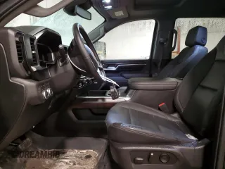 2024 GMC Sierra 2500HD SLT with VIN 1GT49NEY3RF250443, listed as a Copart auction lot 46684495 with 27,992 mi miles and Salvage title. Bid and sale history available at DreamBid. Image 7.