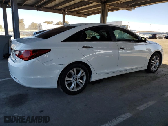 2011 Hyundai Sonata Limited with VIN 5NPEC4AC9BH222118, listed as a Copart auction lot 46674055 with 167,221 mi miles and Salvage Title. Bid and sale history available at carsss.com. Image 3.