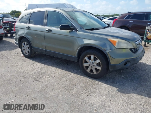2008 Honda CR-V EX with VIN JHLRE38508C016254, listed as a IAAI auction lot 42112163 with 216,618 mi miles and . Bid and sale history available at carsss.com. Image 1.