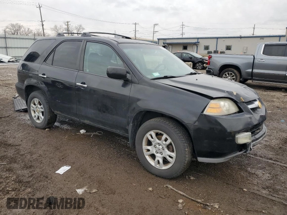2004 Acura MDX Touring Pkg RES w/Nav with VIN 2HNYD18984H534505, listed as a Copart auction lot 50350245 with 165,774 mi miles and Salvage Title. Bid and sale history available at carsss.com. Image 4.