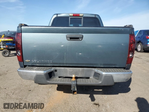 2006 Chevrolet Colorado LT w/2LT with VIN 1GCDT136868162886, listed as a Copart auction lot 53825885 with 108,600 mi miles and Salvage Title. Bid and sale history available at carsss.com. Image 6.