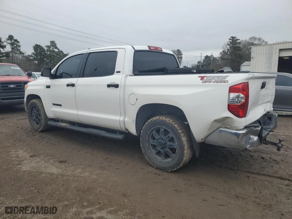 2017 Toyota Tundra 2WD SR5 with VIN 5TFEW5F10HX215026, listed as a Copart auction lot 45917605 with 125,052 mi miles and Salvage Title. Bid and sale history available at carsss.com. Image 2.