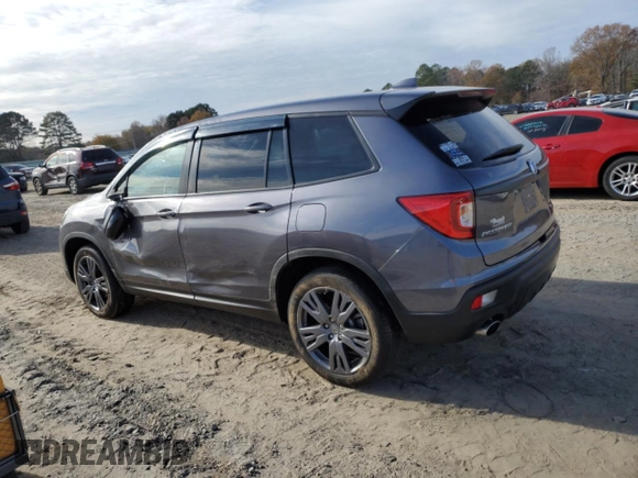 2021 Honda Passport EX-L with VIN 5FNYF7H54MB011715, listed as a Copart auction lot 84494244 with 33,264 mi miles and Salvage Title. Bid and sale history available at carsss.com. Image 2.