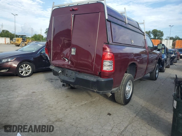 2022 Ram 2500 Tradesman with VIN 3C6MR5AJ8NG273192, listed as a Copart auction lot 71347484 with 36,031 mi miles and Salvage Title. Bid and sale history available at carsss.com. Image 3.