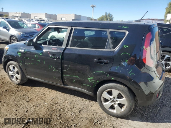 2018 Kia Soul with VIN KNDJN2A28J7533126, listed as a Copart auction lot 80535914 with 107,298 mi miles and Salvage Title. Bid and sale history available at carsss.com. Image 2.