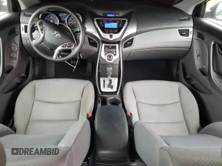 2012 Hyundai Elantra Limited with VIN KMHDH4AE7CU260576, listed as a Copart auction lot 57250045 with 148,418 mi miles and Salvage title. Bid and sale history available at DreamBid. Image 8.