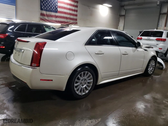 2012 Cadillac CTS Sedan with VIN 1G6DC5E55C0148162, listed as a Copart auction lot 50255215 with 96,157 mi miles and Salvage Title. Bid and sale history available at carsss.com. Image 3.