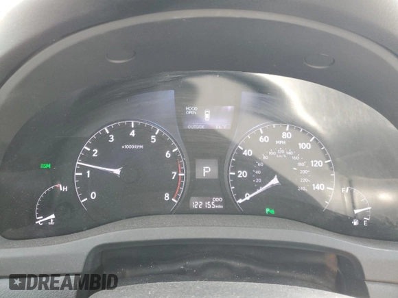 2015 Lexus RX 350 with VIN 2T2ZK1BAXFC150043, listed as a Copart auction lot 50952395 with 122,155 mi miles and Salvage Title. Bid and sale history available at DreamBid. Image 9.
