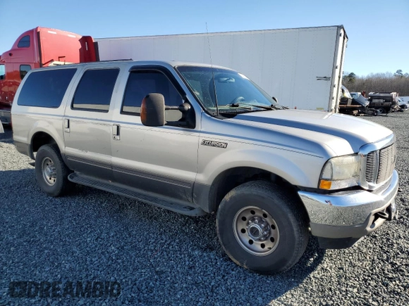 2002 Ford Excursion XLT z VIN 1FMNU41S72EB48066, wystawiony jako Copart lot #87483144 z przebiegiem 192 298 mil mil oraz Szkoda całkowita • Salvage title. Historia ofert i sprzedaży dostępna na DreamBid. Obrazek 4.