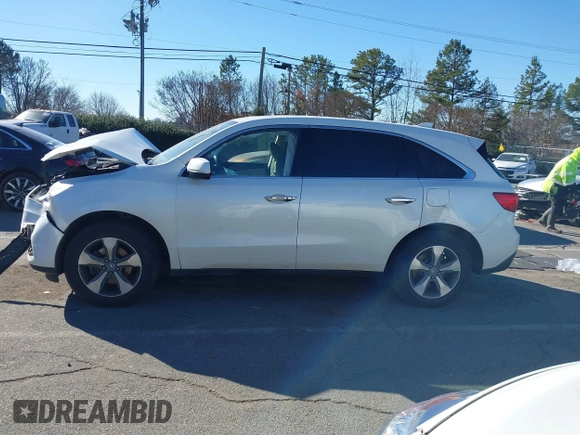 2014 Acura MDX with VIN 5FRYD3H22EB007473, listed as a IAAI auction lot 41269602 with 264,872 mi miles. Bid and sale history available at carsss.com. Image 13.