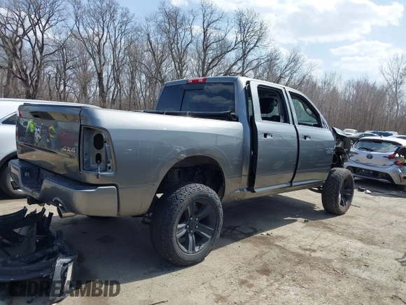 2013 Ram 1500 Sport z VIN 1C6RR7MT4DS545114, wystawiony jako IAAI lot #41797216 z przebiegiem 154 564 mil mil oraz . Historia ofert i sprzedaży dostępna na DreamBid. Obrazek 14.