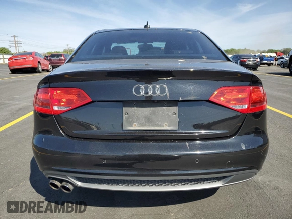 2009 Audi A4 Prestige with VIN WAUMF78K19N049459, listed as a Copart auction lot 59521095 with 205,284 mi miles and Salvage title. Bid and sale history available at DreamBid. Image 6.