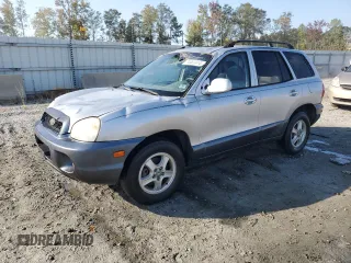 2003 Hyundai Santa Fe GLS with VIN KM8SC13E93U521854, listed as a Copart auction lot 74481814 with 242,069 mi miles and Salvage Title. Bid and sale history available at carsss.com. Image 1.