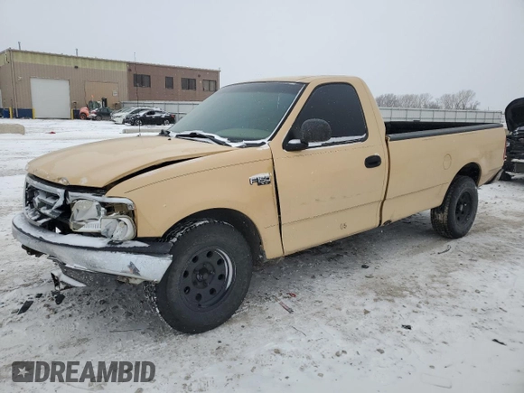 2002 Ford F-150 XL with VIN 1FTRF17202KD31428, listed as a Copart auction lot 45582885 with 218,548 mi miles and Salvage title. Bid and sale history available at DreamBid. Image 1.