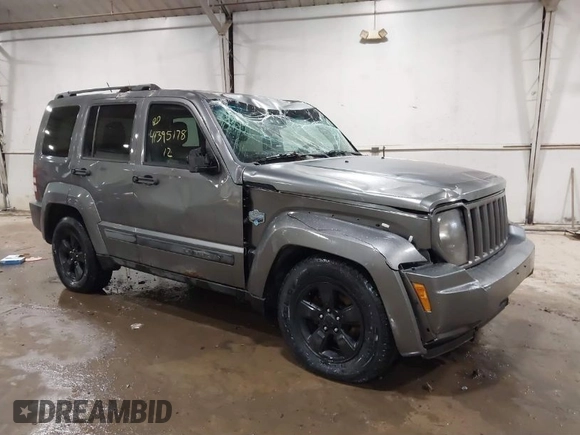 2012 Jeep Liberty Sport Latitude with VIN 1C4PJMAK3CW125398, listed as a IAAI auction lot 41395178 with 142,898 mi miles. Bid and sale history available at carsss.com. Image 1.