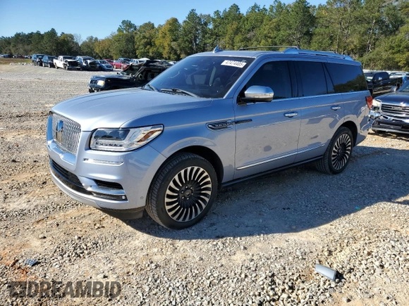 2019 Lincoln Navigator Black Label with VIN 5LMJJ2TT6KEL18996, listed as a Copart auction lot 47474405 with 94,110 mi miles and Salvage title. Bid and sale history available at DreamBid. Image 1.