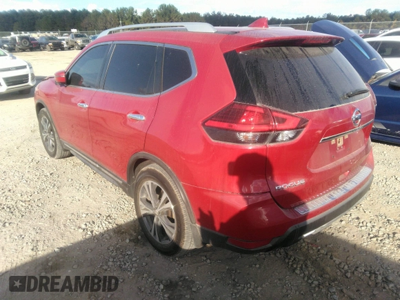 2017 Nissan Rogue SL with VIN JN8AT2MT5HW392370, listed as a IAAI auction lot 40754776 with 105,870 mi miles and . Bid and sale history available at DreamBid. Image 3.