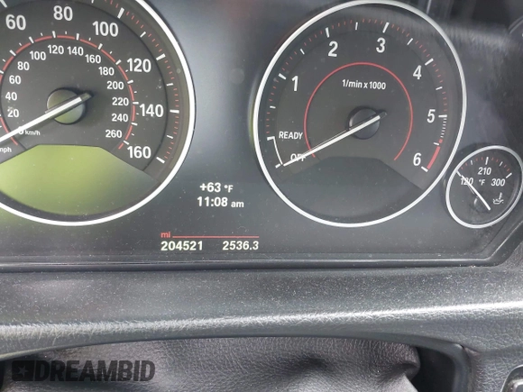 2014 BMW 3 Series 328d with VIN WBA3D3C51EK155031, listed as a IAAI auction lot 42149784 with 204,521 mi miles and . Bid and sale history available at carsss.com. Image 15.