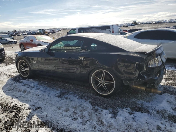 2012 Ford Mustang GT Premium with VIN 1ZVBP8CFXC5250689, listed as a Copart auction lot 45692145 with 152,224 mi miles and Salvage Title. Bid and sale history available at DreamBid. Image 2.