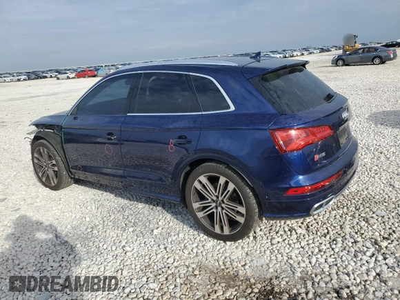 2018 Audi SQ5 Prestige with VIN WA1C4AFY6J2024887, listed as a Copart auction lot 69635524 with 71,905 mi miles and Salvage Title. Bid and sale history available at DreamBid. Image 2.