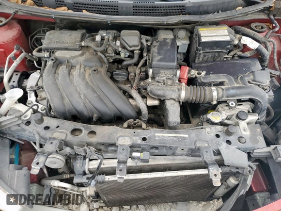 2016 Nissan Versa SV with VIN 3N1CN7AP6GL851450, listed as a Copart auction lot 59543325 with 135,747 mi miles and Salvage title. Bid and sale history available at DreamBid. Image 11.