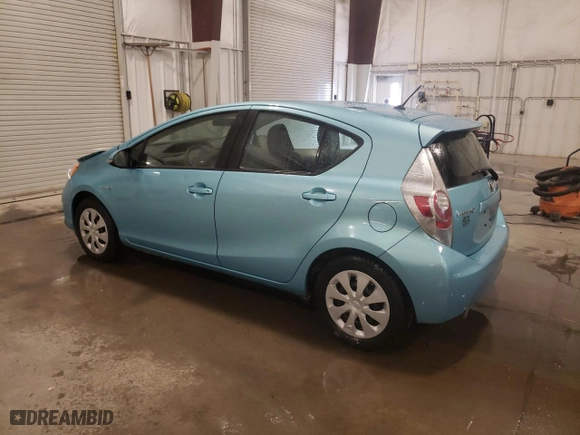 2014 Toyota Prius c One with VIN JTDKDTB30E1071349, listed as a Copart auction lot 50806015 with 86,337 mi miles and Salvage Title. Bid and sale history available at carsss.com. Image 2.