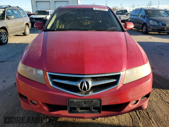 2008 Acura TSX Nav with VIN JH4CL96938C011257, listed as a Copart auction lot 41705595 with 190,368 mi miles and Salvage Title. Bid and sale history available at carsss.com. Image 5.