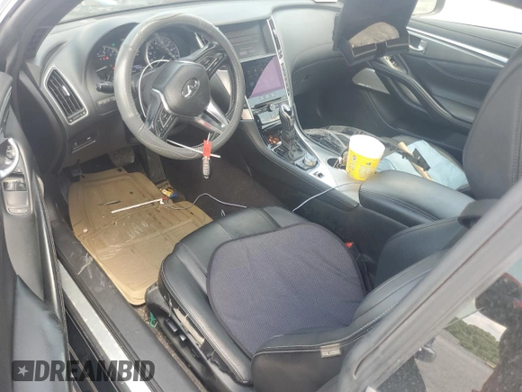2017 Infiniti Q60 Premium z VIN JN1EV7EK1HM363876, wystawiony jako Copart lot #56001155 z przebiegiem 193 489 mil mil oraz Szkoda całkowita • Salvage title. Historia ofert i sprzedaży dostępna na DreamBid. Obrazek 8.