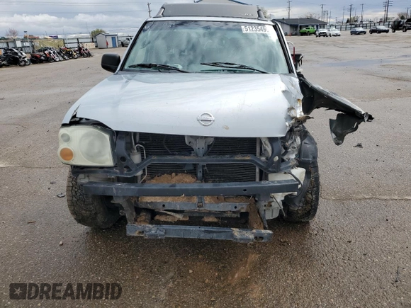 2002 Nissan Frontier SE with VIN 1N6ED27T92C379360, listed as a Copart auction lot 51235495 with 230,598 mi miles and Salvage title. Bid and sale history available at DreamBid. Image 5.