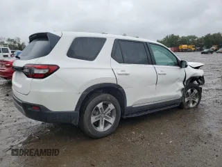 2023 Honda Pilot EX-L 7 Passenger with VIN 5FNYG1H58PB027415, listed as a Copart auction lot 73874824 with 17,261 mi miles and Salvage Title. Bid and sale history available at carsss.com. Image 3.