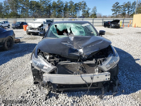 2017 Nissan Maxima SV with VIN 1N4AA6AP6HC407238, listed as a Copart auction lot 88972875 with 79,780 mi miles and Salvage Title. Bid and sale history available at carsss.com. Image 5.
