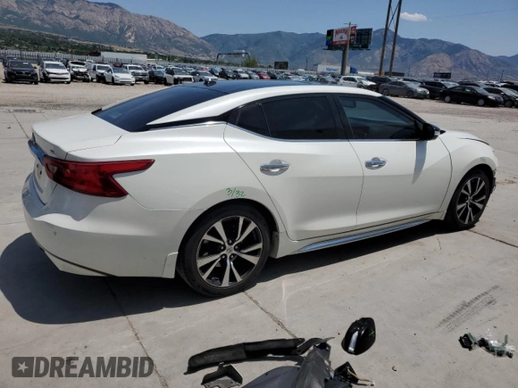 2018 Nissan Maxima SV with VIN 1N4AA6AP3JC397614, listed as a Copart auction lot 61796335 with 91,896 mi miles and Salvage title. Bid and sale history available at DreamBid. Image 3.