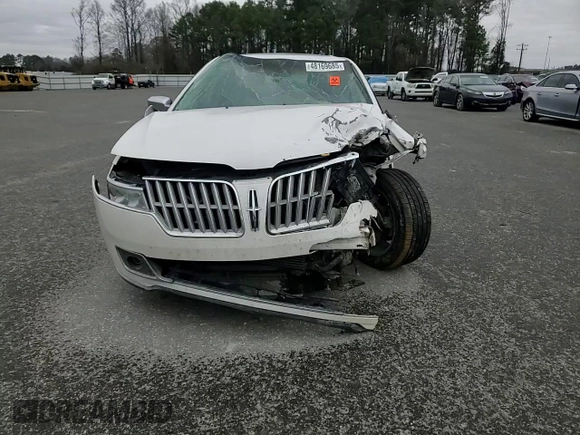 2011 Lincoln MKZ Hybrid with VIN 3LNDL2L30BR756596, listed as a Copart auction lot 48169685 with 0 mi miles and Salvage Title. Bid and sale history available at carsss.com. Image 11.