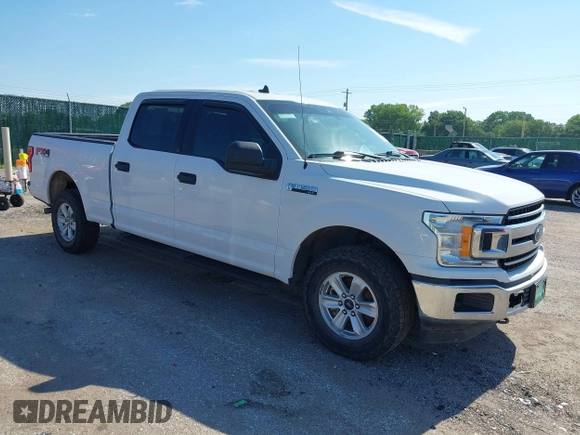 2020 Ford F-150 XL with VIN 1FTFW1E58LKE46828, listed as a IAAI auction lot 42692281 with 180,823 mi miles and . Bid and sale history available at DreamBid. Image 1.