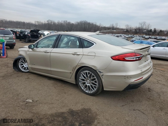 2019 Ford Fusion Hybrid Titanium with VIN 3FA6P0RU9KR158115, listed as a Copart auction lot 47370395 with 79,283 mi miles and Salvage Title. Bid and sale history available at carsss.com. Image 2.