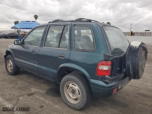2001 Kia Sportage with VIN KNDJB723615696057, listed as a Copart auction lot 53584345 with 107,965 mi miles and Clean Title. Bid and sale history available at carsss.com. Image 2.