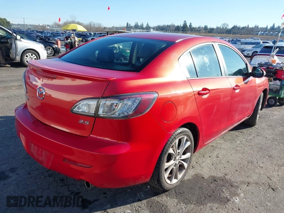 2010 Mazda Mazda3 s Sport with VIN JM1BL1S66A1146437, listed as a IAAI auction lot 41399584 with 87,047 mi miles. Bid and sale history available at carsss.com. Image 4.