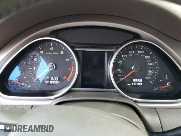 2015 Audi Q7 3.0T Premium with VIN WA1CGAFE3FD020627, listed as a Copart auction lot 85664004 with 110,789 mi miles and Salvage Title. Bid and sale history available at carsss.com. Image 9.