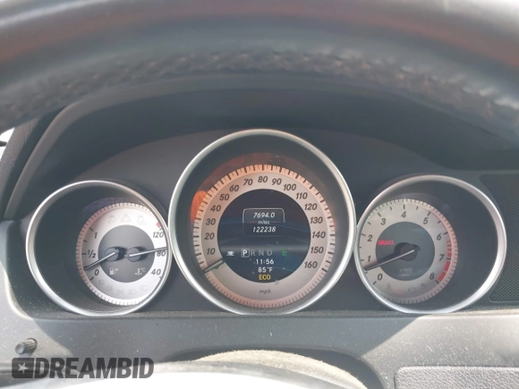 2013 Mercedes-Benz C 300 Sport with VIN WDDGF8AB9DA792571, listed as a IAAI auction lot 42455344 with 122,238 mi miles and . Bid and sale history available at DreamBid. Image 7.