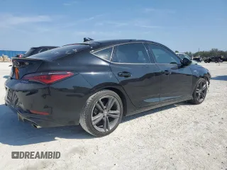 2024 Acura Integra w/A-Spec Package with VIN 19UDE4H33RA006361, listed as a Copart auction lot 43957395 with 17,644 mi miles and Salvage Title. Bid and sale history available at DreamBid. Image 3.