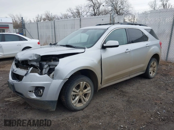 2012 Chevrolet Equinox 2LT with VIN 2GNFLNE57C6212254, listed as a IAAI auction lot 40995196 with 106,442 mi miles and . Bid and sale history available at DreamBid. Image 2.