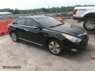 2015 Hyundai Sonata Hybrid Limited with VIN KMHEC4A4XFA119744, listed as a IAAI auction lot 42091103 with 1 mi miles. Bid and sale history available at carsss.com. Image 1.