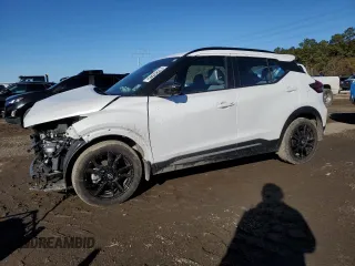 2024 Nissan Kicks SR with VIN 3N1CP5DV3RL479061, listed as a Copart auction lot 41829345 with 4,670 mi miles and Salvage Title. Bid and sale history available at carsss.com. Image 1.
