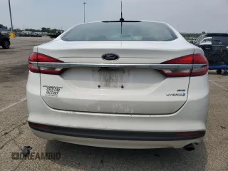 2017 Ford Fusion Hybrid SE with VIN 3FA6P0LU2HR380867, listed as a Copart auction lot 60428215 with 330,201 mi miles and Salvage title. Bid and sale history available at DreamBid. Image 6.