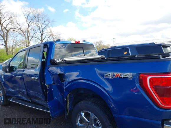 2022 Ford F-150 XL with VIN 1FTFW1E57NKD19877, listed as a IAAI auction lot 42063242 with 41,983 mi miles and . Bid and sale history available at DreamBid. Image 6.